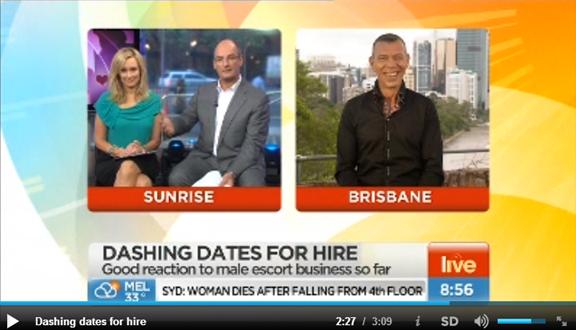 Brisbane Male Escorts with Kochie and Mel